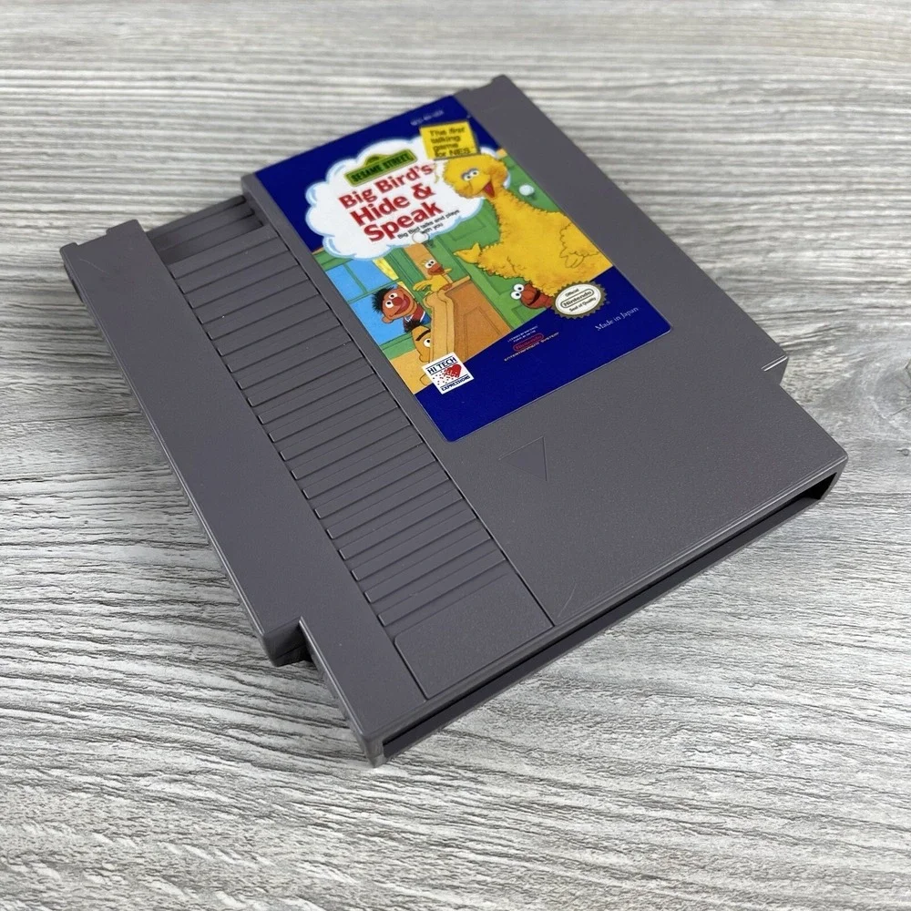 Sesame Street: Big Bird's Hide & And Speak - Nintendo NES Game Tested